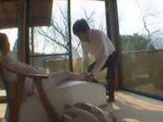 Asian Blowjob in Steamy Hot Spring: Wet and Slippery Nippon Fuck in XXX Porn Paradise